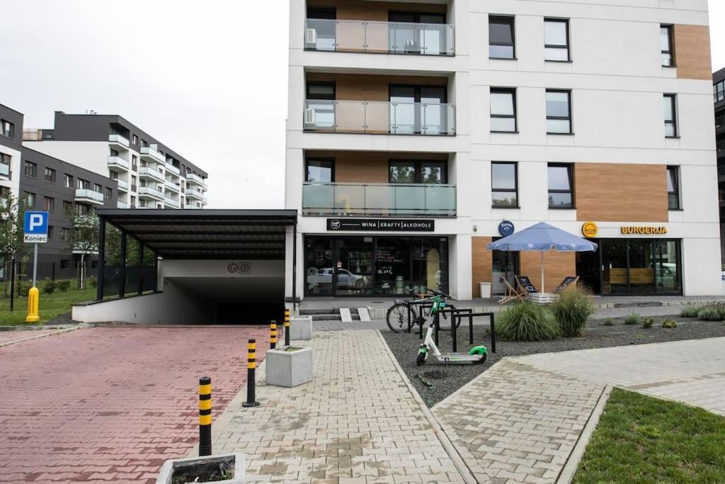Nowoczesny Apartament Dabska Arena / Parking Krasków Eksteriør bilde